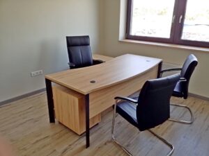 Az Átrium Irodabútor kivitelezésében az Anico Készházak Kft. Irodák projekt, Nyíregyháza