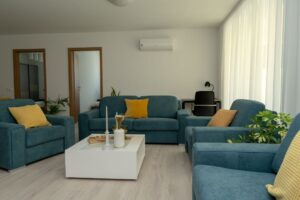 Az Iroda 2000 Kft. kivitelezésében a dolgozói lakások, Paksi Atomerőmű