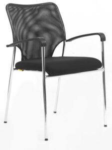 WALTHAM mesh fekete